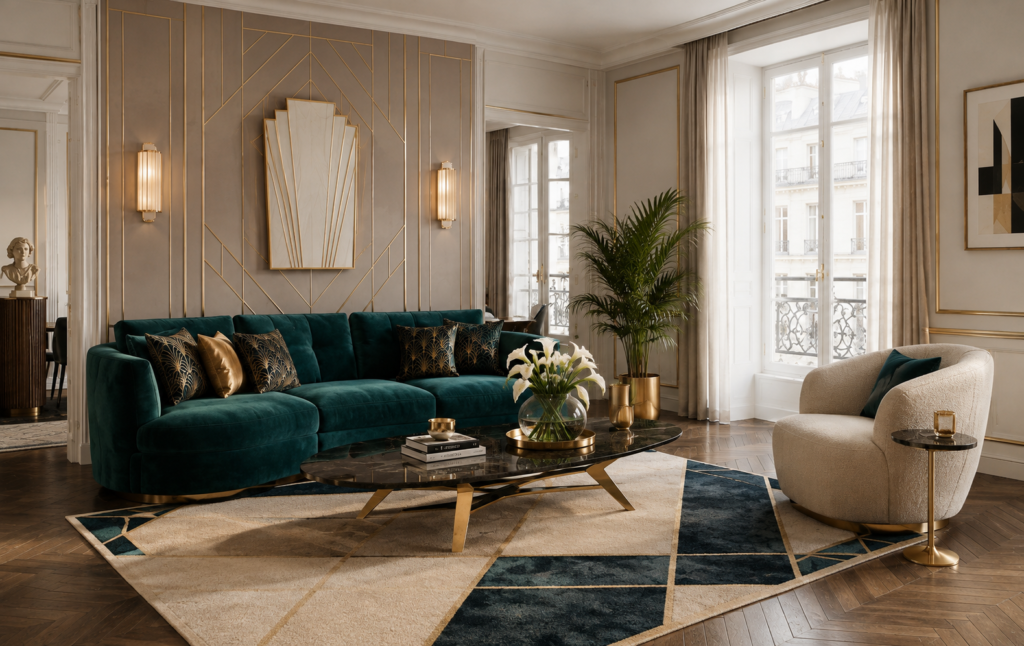 salon style néo art déco