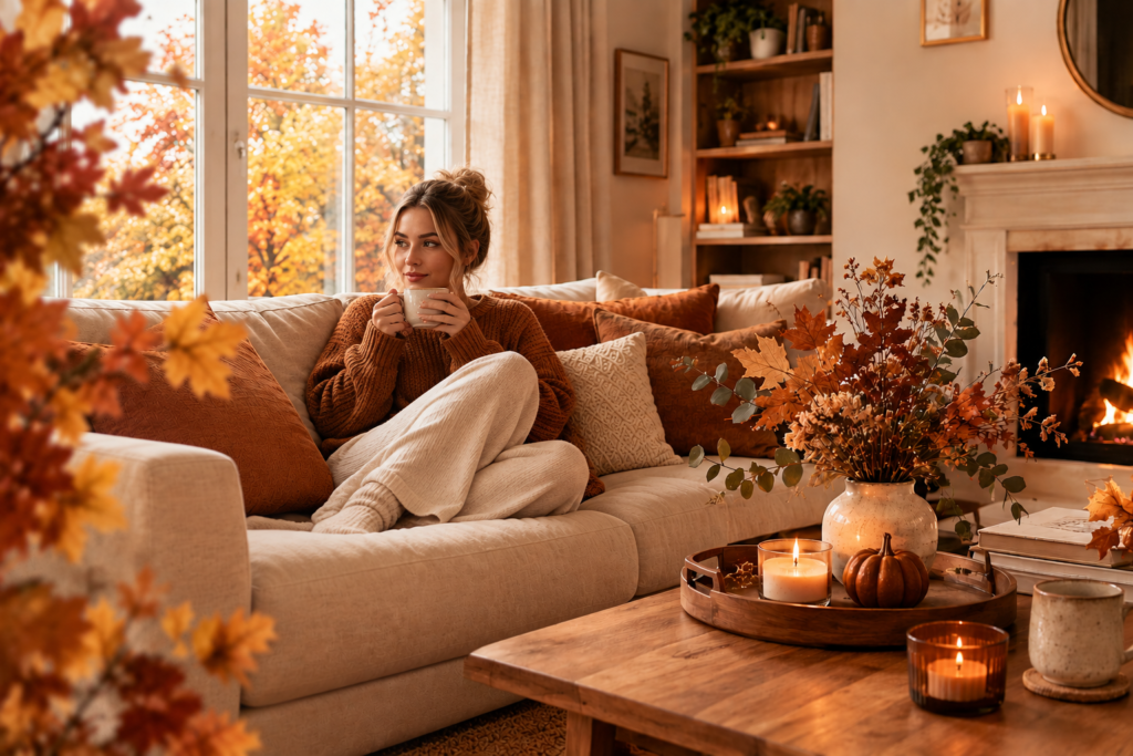 Tendances déco automne 2026 : 15 idées pour un intérieur chaleureux et élégant
