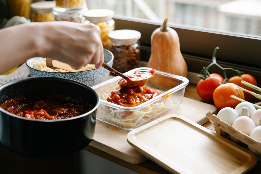 préparer ses repas à l'avance