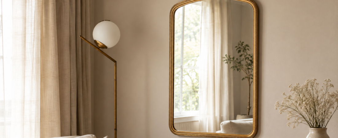 Décorer avec des miroirs : agrandir, illuminer, styliser
